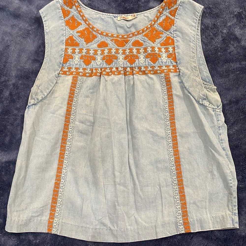 Printed women’s tank top